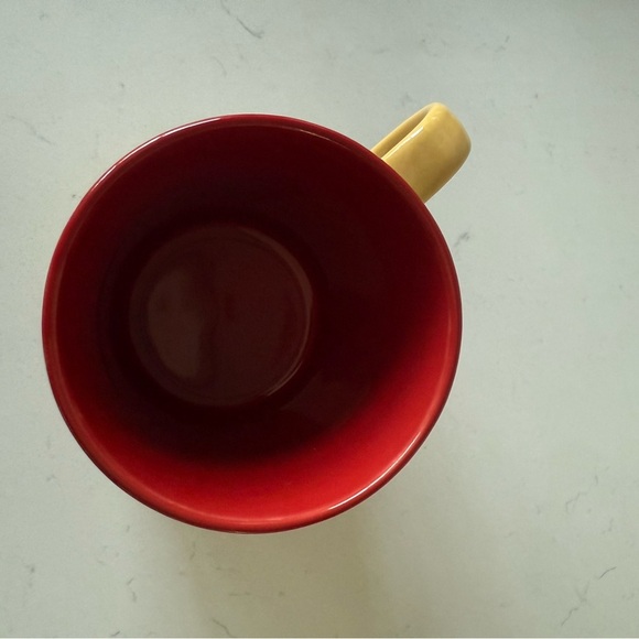 Disney Lion King ‘Dad Is The Boss’ Mug Mufasa Simba Red Yellow Handle Coffee Cup - Picture 5 of 7